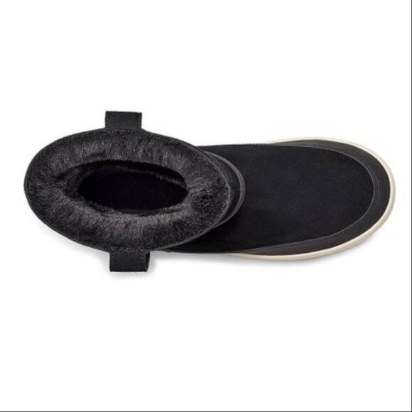 Koolaburra by UGG Tynlee Pull on Winter Boots Black & White - Picture 4 of 4